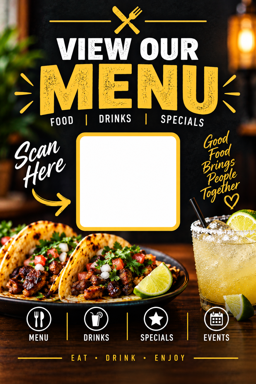 Menu & Specials Cards — 4×6 Designs