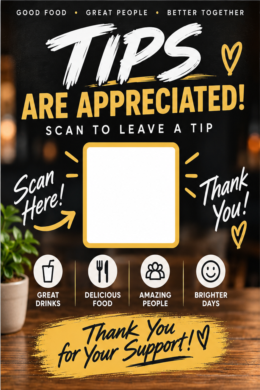 Tip Cards — 4×6 Design