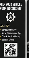 Auto Repair Service Card